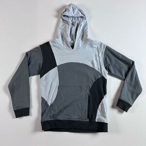 Lululemon All Yours Hoodie White Grey Black Women's Size 6 EUC